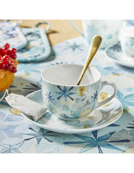 ANDREA FONTEBASSO SET 6 TAZZE CAFFÈ 10 CL - ATOLLO CRISTALLI