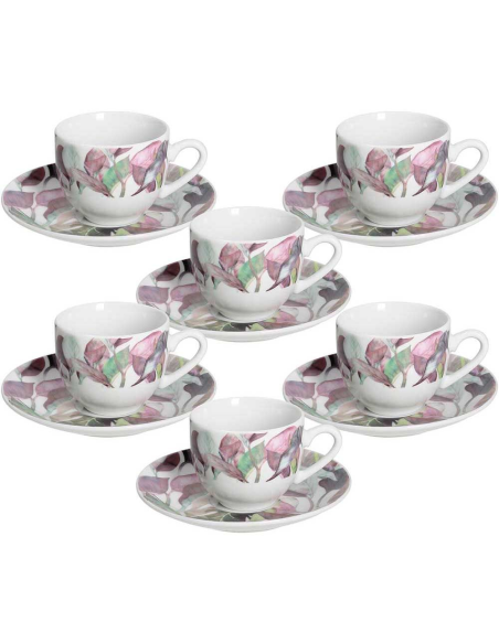 ANDREA FONTEBASSO SET 6 TAZZE CAFFÈ 10 CL - MOON CALYPSO