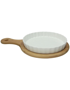 ANDREA FONTEBASSO TAGLIERE CON STAMPO Ø 30 CM - CONVIVIO