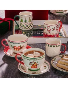 ANDREA FONTEBASSO TAZZA COLAZIONE CON PIATTINO 480 ML -...