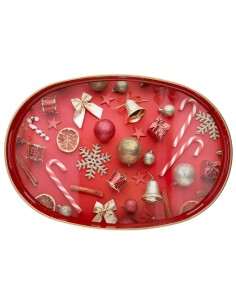 ANDREA FONTEBASSO VASSOIO NATALIZIO 44 X 30 CM - PARTY TIME