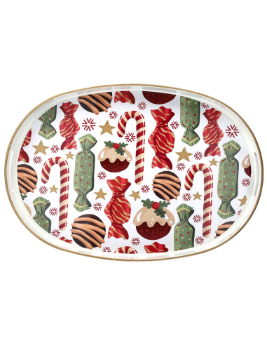 ANDREA FONTEBASSO VASSOIO NATALIZIO 44 X 30 CM...