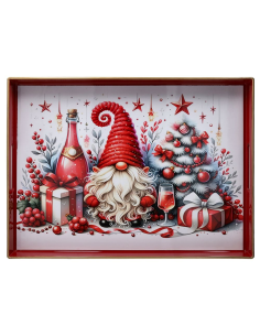 ANDREA FONTEBASSO VASSOIO NATALIZIO 48 X 35 CM - PARTY TIME 2