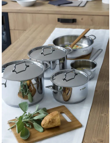 TOGNANA CASSERUOLA 2 MANICI CON COPERCHIO -...