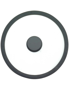 TOGNANA COPERCHIO IN VETRO CON BORDO IN SILICONE Ø 30 CM...