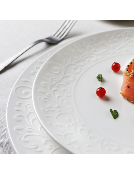 TOGNANA SERVIZIO PIATTI 18 PEZZI IN PORCELLANA - JASMIN