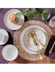 TOGNANA SERVIZIO PIATTI 18 PEZZI IN PORCELLANA - MADISON... 2