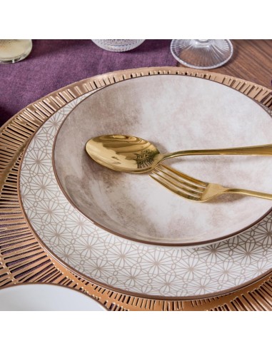 TOGNANA SERVIZIO PIATTI 18 PEZZI IN PORCELLANA...