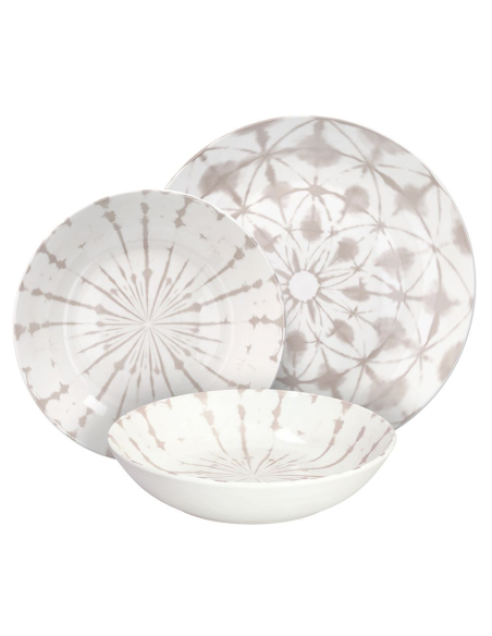 TOGNANA SERVIZIO PIATTI 18 PEZZI IN PORCELLANA - MADISON MALLORCA