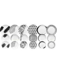 TOGNANA SERVIZIO PIATTI 18 PEZZI IN PORCELLANA - MADISON... 2