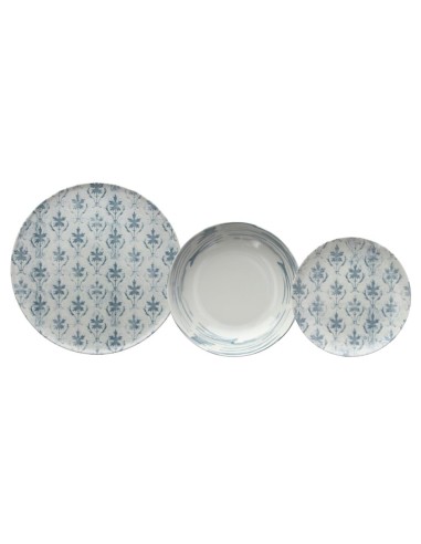 TOGNANA SERVIZIO PIATTI 18 PEZZI IN PORCELLANA...