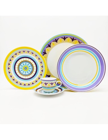 TOGNANA SERVIZIO PIATTI 50 PEZZI IN PORCELLANA...