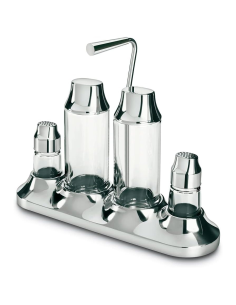 GIANNINI MENAGE 4 PEZZI IN ACCIAIO INOX - STEEL