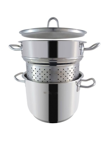 TOGNANA SET 3 PEZZI PENTOLA CON PASTAIOLA Ø22...