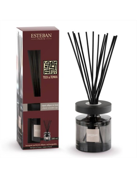 ESTEBAN PARIS PARFUMS DIFFUSORE DI FRAGRANZA STICK 200 ML - TECK & TONKA