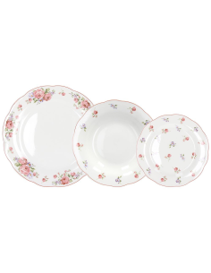 ANDREA FONTEBASSO SERVIZIO PIATTI 18 PEZZI IN PORCELLANA...