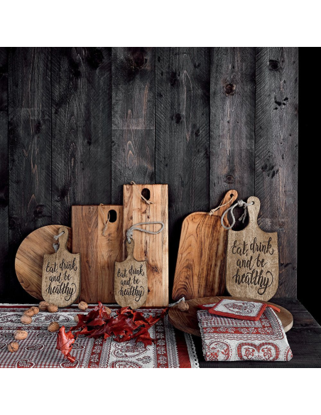 ANDREA FONTEBASSO TAGLIERE GIRAVOLE 30 CM IN LEGNO - STARBAMBOO