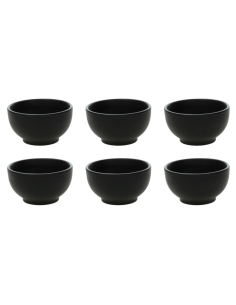 TOGNANA SET 6 COPPETTE Ø9 CM IN PORCELLANA - VULCANIA