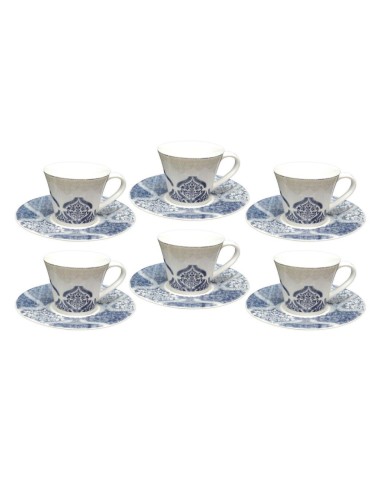 TOGNANA SET 6 TAZZE CAFFÈ 10 CL IN PORCELLANA -...