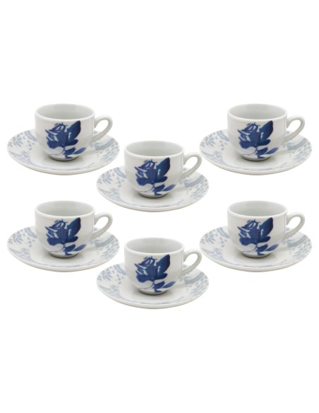 TOGNANA SET 6 TAZZE CAFFÈ 8,5 CL IN PORCELLANA - OLIMPIA DALIDA