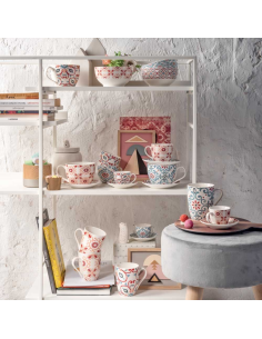 TOGNANA SET 6 TAZZINE CAFFÉ 8 CL IN PORCELLANA - IRIS... 2