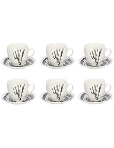 TOGNANA SET 6 TAZZINE CAFFÉ 8 CL IN PORCELLANA...