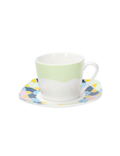 TOGNANA SET 6 TAZZINE CAFFÉ 9 CL IN PORCELLANA - AREA DOT 2