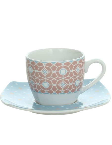 TOGNANA SET 6 TAZZINE CAFFÉ 9 CL IN PORCELLANA - AREA POST