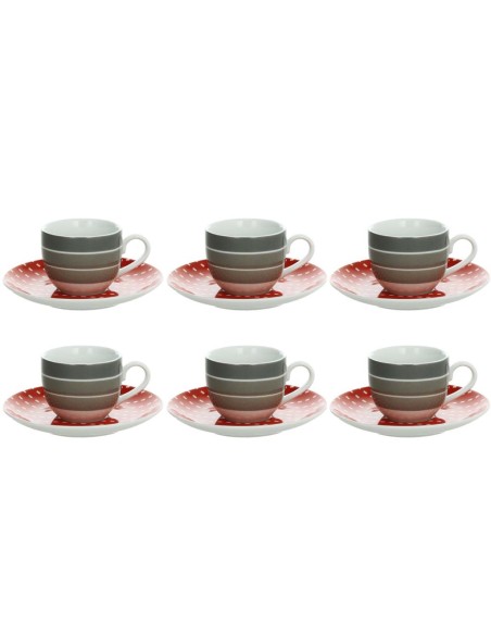 TOGNANA SET 6 TAZZINE CAFFÉ 9 CL IN PORCELLANA - SFERA CHAT