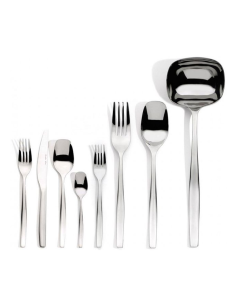 SERAFINO ZANI SERVIZIO POSATE 63 PEZZI IN ACCIAIO INOX -...