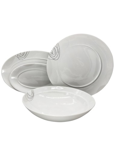 ANDREA FONTEBASSO SERVIZIO PIATTI 56 PEZZI -...