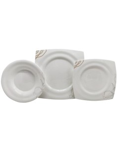 ANDREA FONTEBASSO SERVIZIO PIATTI 39 PEZZI - AQUA EDEN