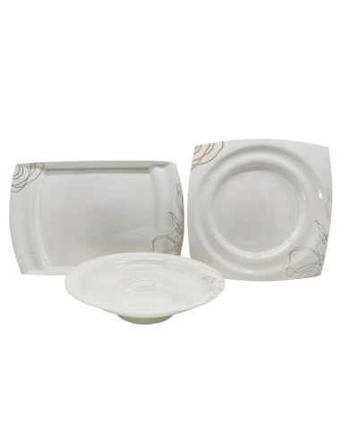 ANDREA FONTEBASSO SERVIZIO PIATTI 39 PEZZI -...