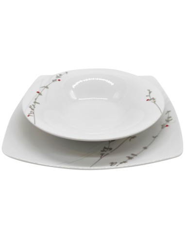 ANDREA FONTEBASSO SERVIZIO PIATTI 55 PEZZI -...