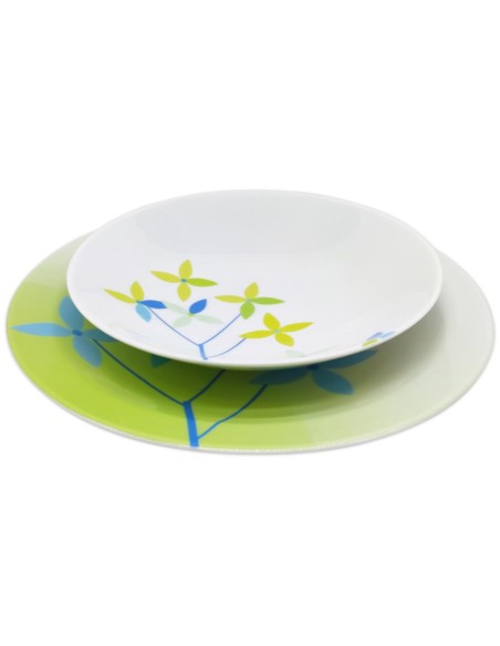 ANDREA FONTEBASSO SERVIZIO PIATTI 58 PEZZI - ALLURE FOREST