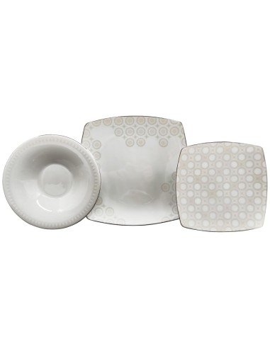 ANDREA FONTEBASSO SERVIZIO PIATTI 55 PEZZI -...