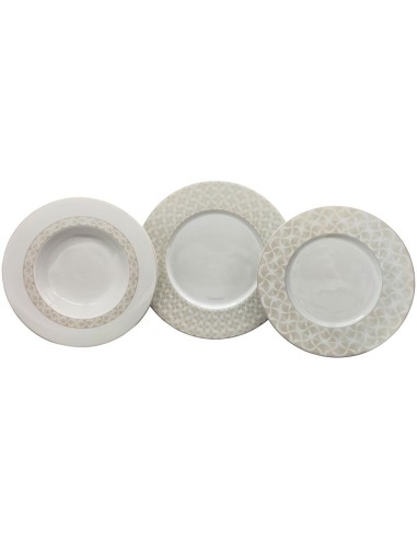 ANDREA FONTEBASSO SERVIZIO PIATTI 40 PEZZI -...