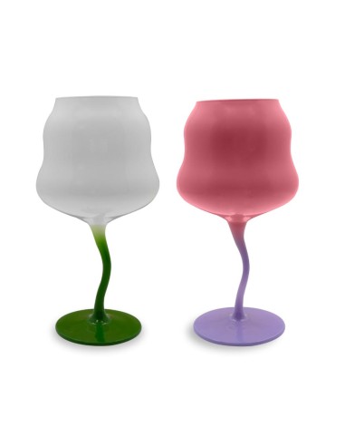 WD LIFESTYLE SET 2 CALICI COCKTAIL BICOLORE 420 ML