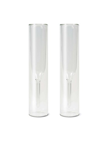 WD LIFESTYLE SET 2 CALICI FLUTE 15 CL IN VETRO...