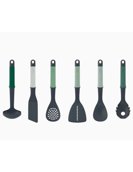 JOSEPH JOSEPHSET 6 UTENSILI DA CUCINA CON SUPPORTO ROTANTE 35X16 - ELEVATE