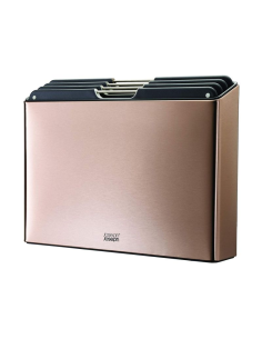 JOSEPH JOSEPH 4 TAGLIERI CON CUSTODIA IN ACCIAIO INOX...