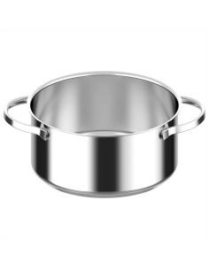 MONETA CASSERUOLA ALTA 2 MANIGLIE IN ACCIAIO INOX - ALLEGRO