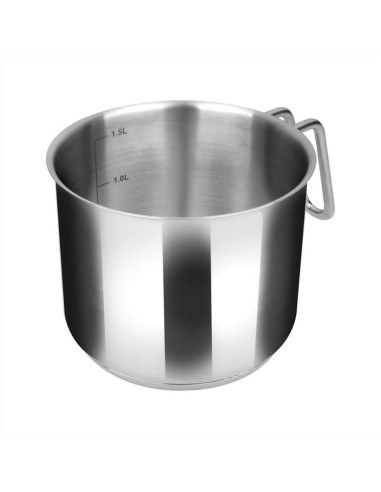 MONETA BOLLILATTE Ø14 CM 1 MANICO IN ACCIAIO...