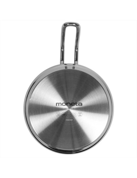 MONETA BOLLILATTE Ø14 CM 1 MANICO IN ACCIAIO INOX - ALLEGRO