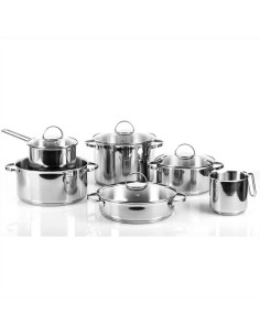 MONETA BATTERIA 10 PEZZI IN ACCIAIO INOX - ALLEGRO