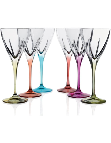 RCR SET 6 CALICI LIQUORE 7 CL - FUSION