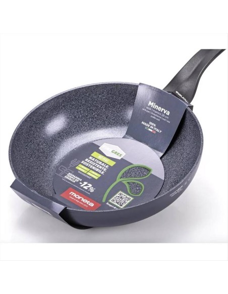 MONETA WOK ANTIADERENTE Ø 28 CM - MINERVA FINEGRES