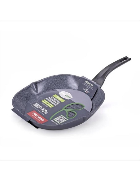 MONETA BISTECCHIERA ANTIADERENTE 28 X 28 CM - MINERVA FINEGRES