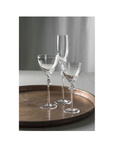 ROGASKA SET 2 CALICI ACQUA 23 CM IN CRISTALLO - ST.DENISE 2