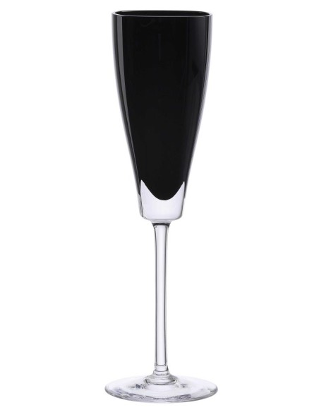 ROGASKA SERVIZIO CALICI 18 PEZZI IN CRISTALLO - EDO NERO